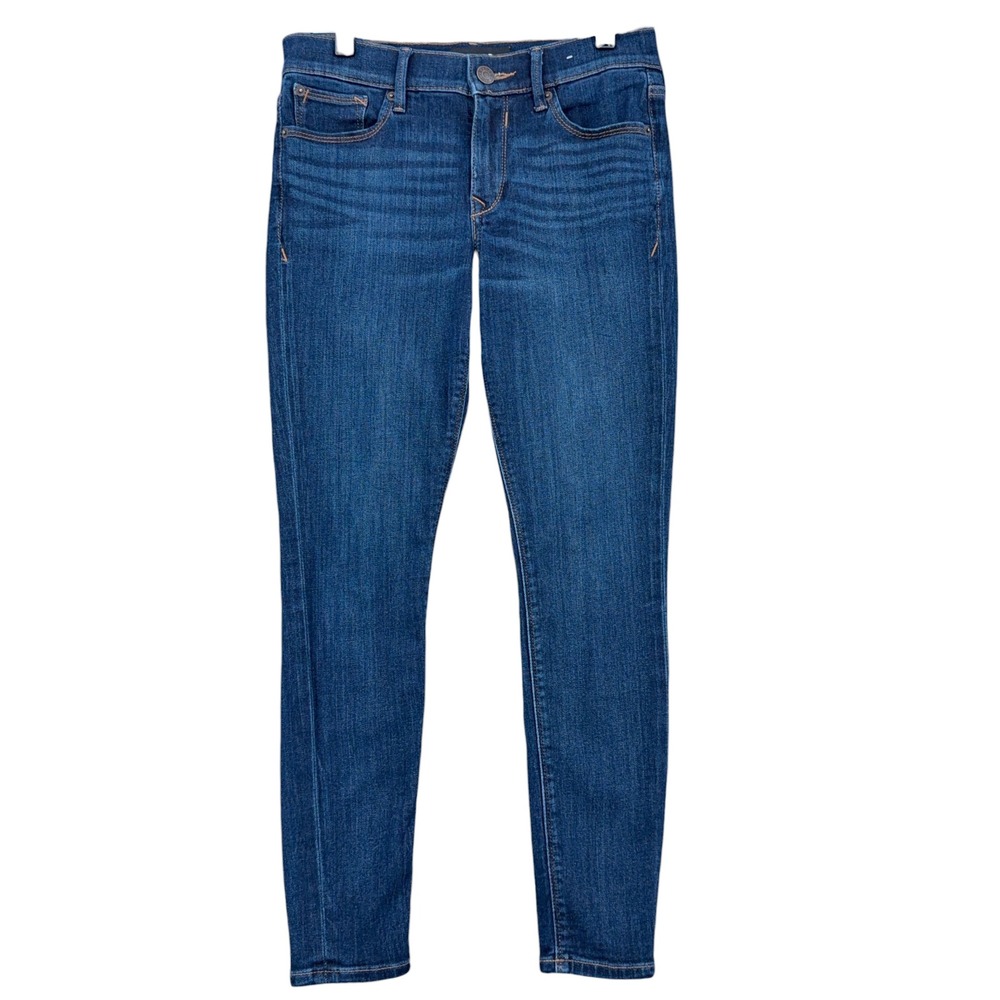 Express Legging Jeans Women 2S Mid Rise Stretch Blue Denim
